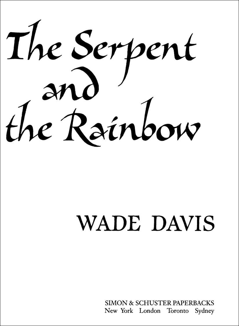 The Serpent and the Rainbow