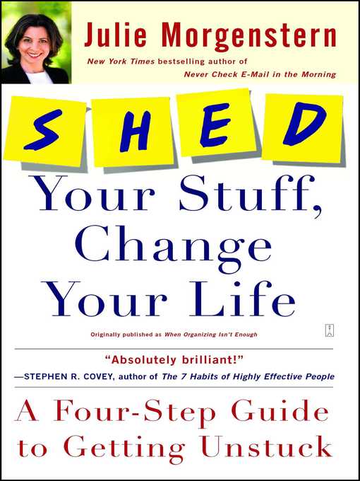 SHED Your Stuff, Change Your Life