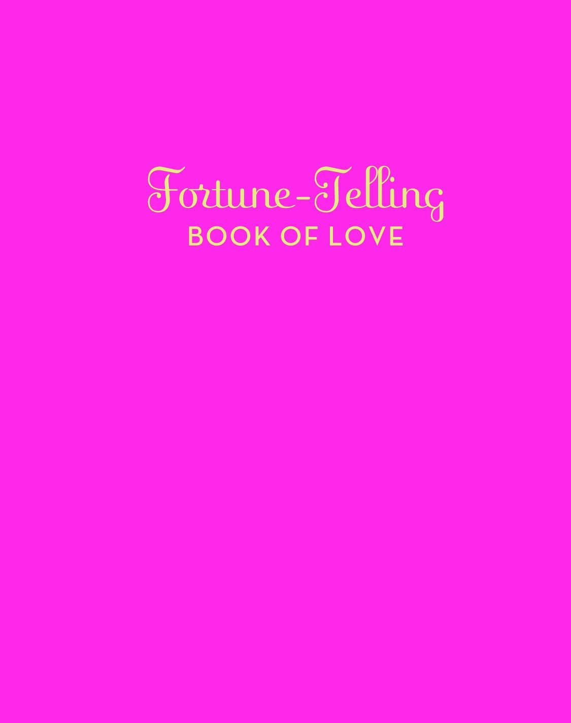 Fortune-Telling Book of Love