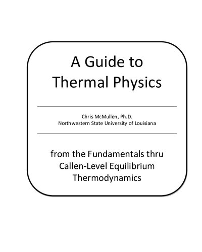 A Guide to Thermal Physics