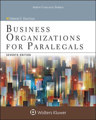 Business Organizations for Paralegals