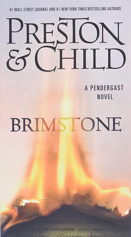 Brimstone (Agent Pendergast Series, 5)