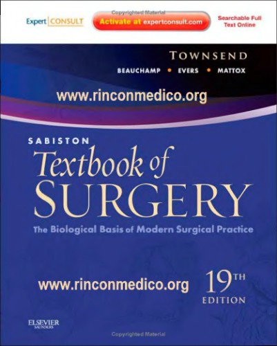 Sabiston Textbook of Surgery International Edition