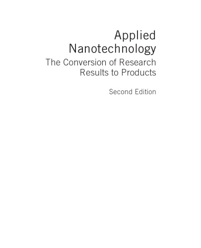 Applied Nanotechnology