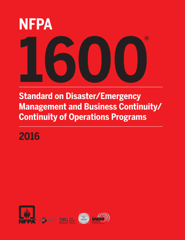 NFPA 1600