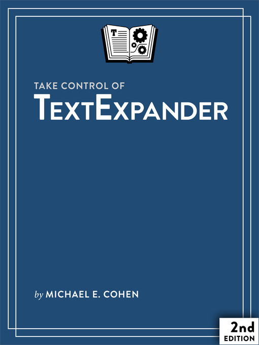 Take Control of TextExpander