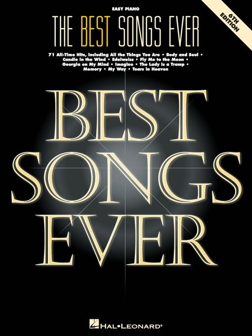 The Best Songs Ever  (Songbook)