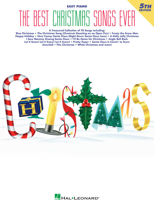 The Best Christmas Songs Ever  Easy Piano Songbook