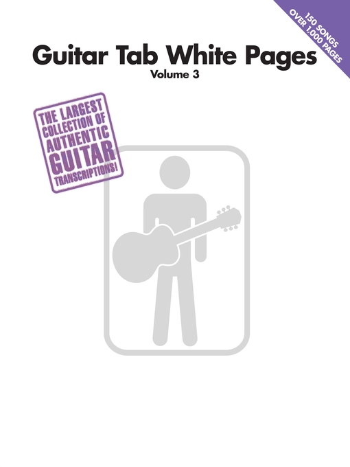 Guitar Tab White Pages Volume 3 (Songbook)