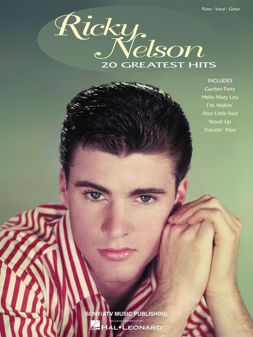 Ricky Nelson--20 Greatest Hits (Songbook)