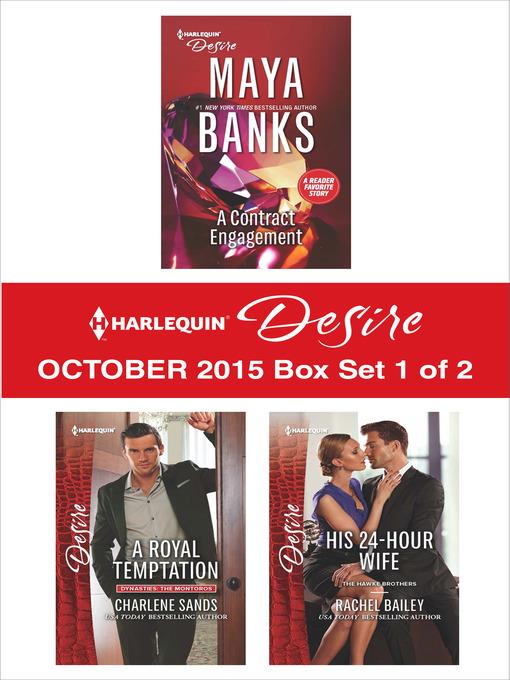 Harlequin Desire October 2015, Box Set 1 of 2