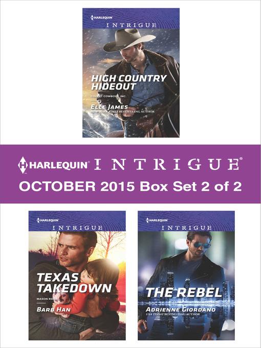 Harlequin Intrigue October 2015, Box Set 2 of 2