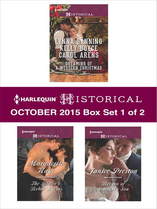 Harlequin Historical October 2015, Box Set 1 of 2