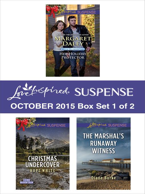 Love Inspired Suspense October 2015, Box Set 1 of 2