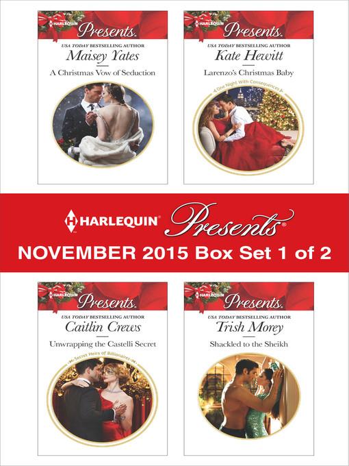 Harlequin Presents November 2015, Box Set 1 of 2