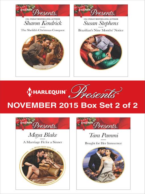 Harlequin Presents November 2015, Box Set 2 of 2