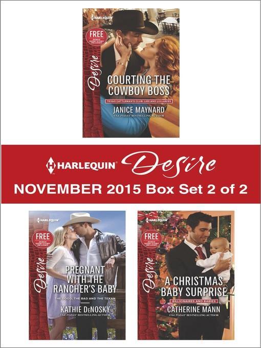 Harlequin Desire November 2015, Box Set 2 of 2