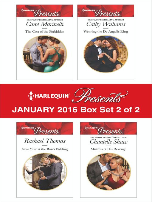 Harlequin Presents January 2016, Box Set 2 of 2