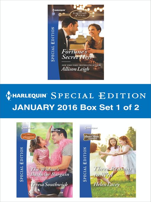 Harlequin Special Edition January 2016--Box Set 1 of 2