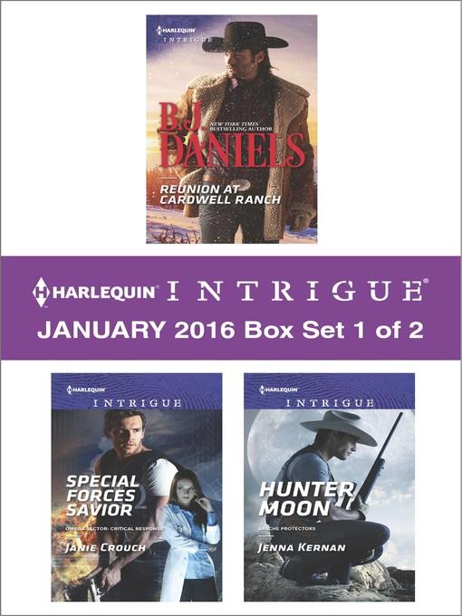 Harlequin Intrigue January 2016, Box Set 1 of 2