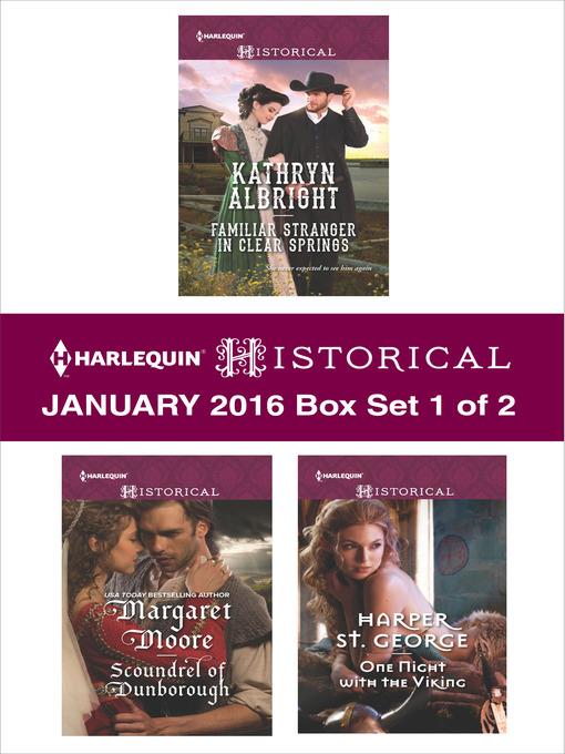 Harlequin Historical January 2016, Box Set 1 of 2