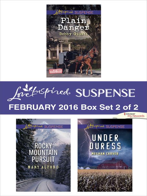 Love Inspired Suspense February 2016, Box Set 2 of 2