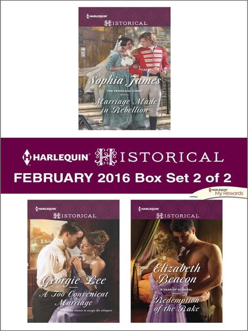 Harlequin Historical February 2016, Box Set 2 of 2