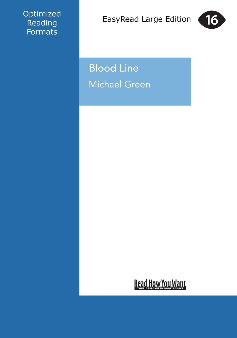 Blood Line (Large Print 16pt)