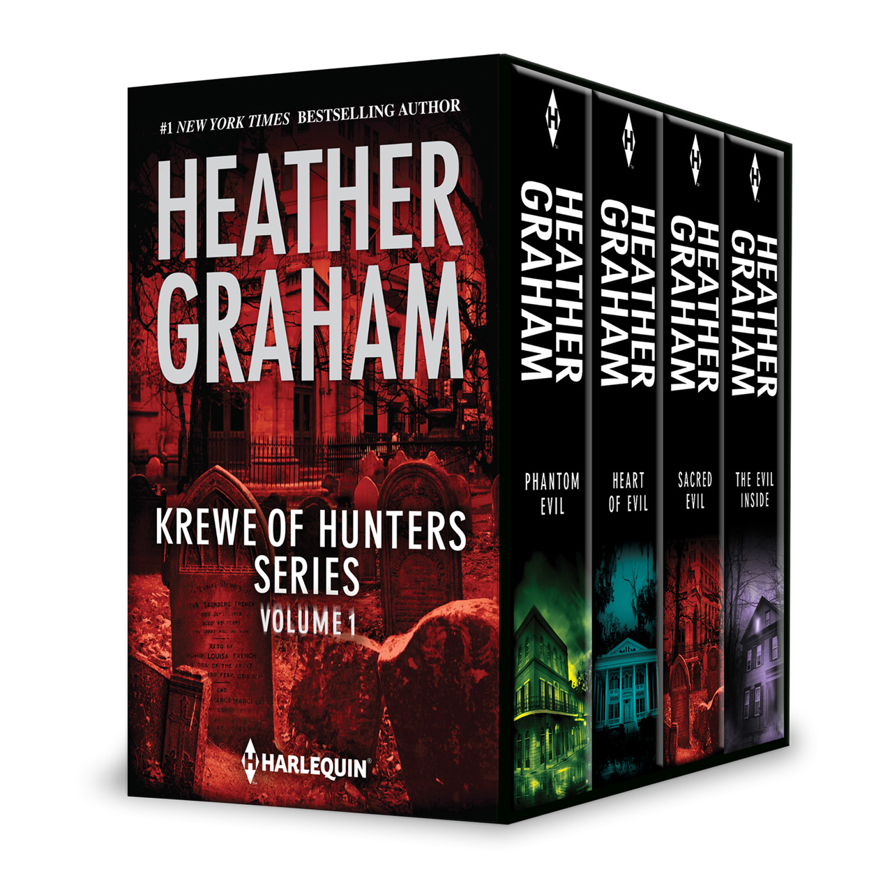 Krewe of Hunters, Volume 1: Phantom Evil ; Heart of Evil ; Sacred Evil ; The Evil Inside