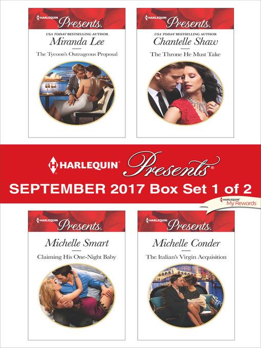 Harlequin Presents September 2017, Box Set 1 of 2