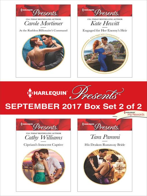 Harlequin Presents September 2017, Box Set 2 of 2