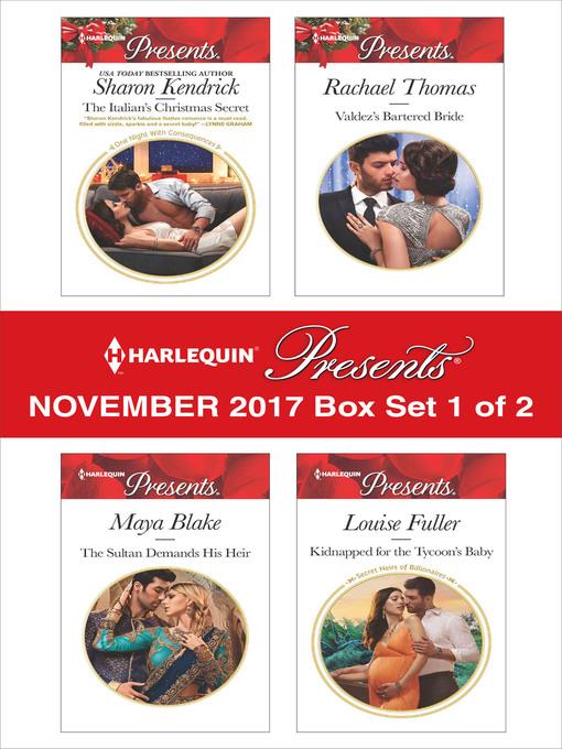 Harlequin Presents November 2017--Box Set 1 of 2