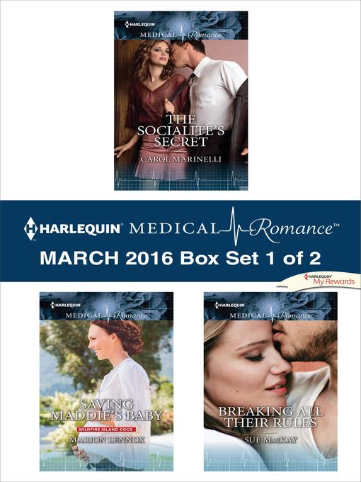 Harlequin Medical Romance March 2016--Box Set 1 of 2