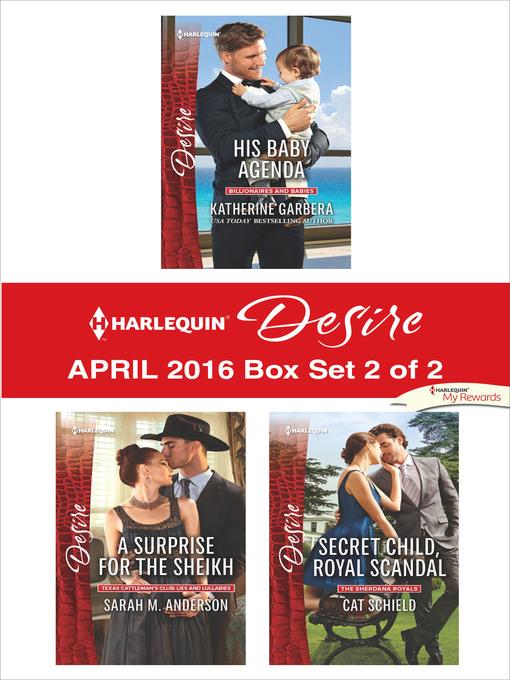 Harlequin Desire April 2016, Box Set 2 of 2