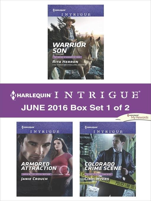 Harlequin Intrigue June 2016, Box Set 1 of 2