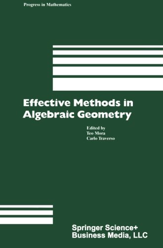 Effective Methods in Algebraic Geometry