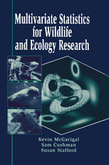 Multivariate Statistics for Wildlife and Ecology Research.