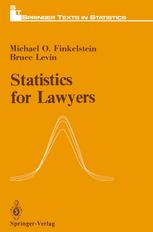 Statistics for lawyers