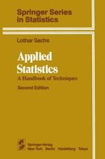 Applied Statistics : a Handbook of Techniques