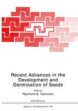 Recent Advances in the Development and Germination of Seeds