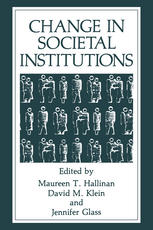 Change in Societal Institutions.