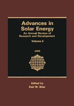 Advances in Solar Energy : an Annual Review of Research and Development.