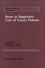 Issues in Supportive Care of Cancer Patients