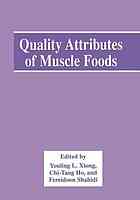 Quality Attributes of Muscle Foods