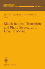 Shock Induced Transitions and Phase Structures in General Media.