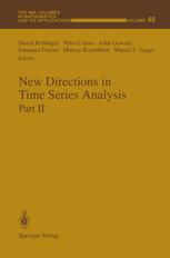 New Directions in Time Series Analysis : Part II