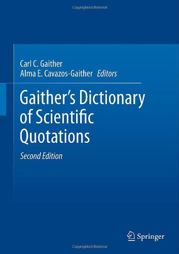 Gaither's Dictionary of Scientific Quotations