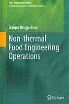 Nonthermal Food Engineering Operations