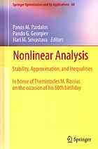 Nonlinear Analysis