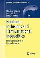 Nonlinear Inclusions and Hemivariational Inequalities